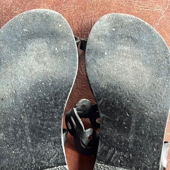 Ancient Greek Sandals Black Sandal - Picture 12 of 14